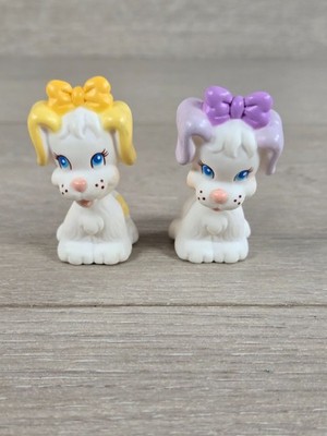 Vintage 1990s Tyco Quints Baby Doll Pets Puppies Dogs Replacements Lot Of 2