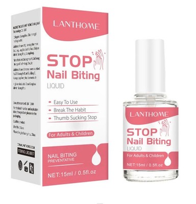 Stop Nail Biting Stuff Anti Nagelbeißlack Stop Daumen oder Finger Saugen 15ml