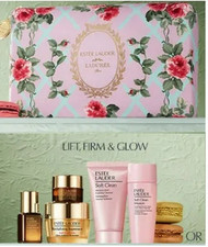 Estee Lauder x Laduree 6 pcs Lift, Firm And Glow Travel Makeup Gift Set NEW