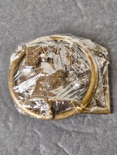 Vtg 1970's Liberty Bell Belt Buckle In Original Packaging