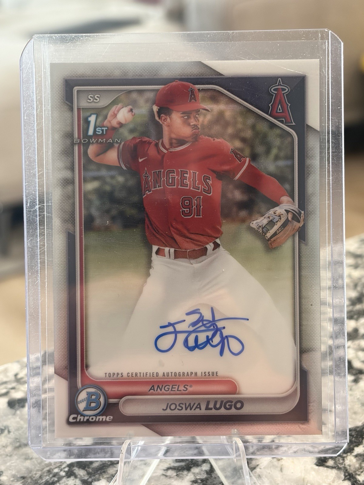 2024 Bowman Chrome - Prospect Autographs Joswa Lugo #CPA-JL (AU, RC)