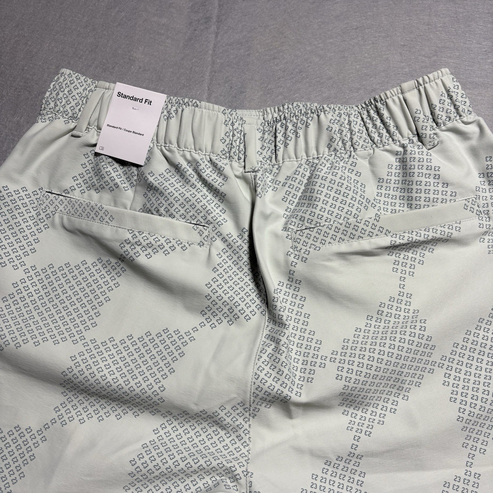 Nike Jordan Sport Mens Dri-FIT Printed Golf Shorts HQ8675-034 Diamond 23 Medium thumbnail 4