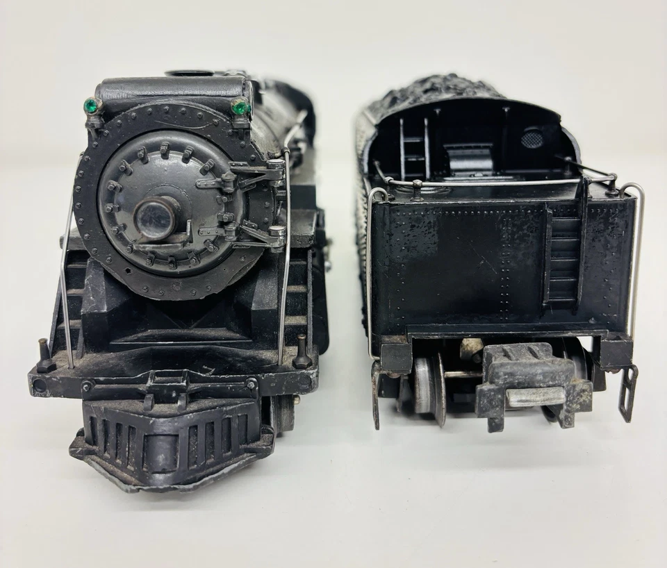 Lionel Prewar 225E Steam Locomotive w/ 2235W Whistle Tender Runs Lights Whistles - Image 2 of 4