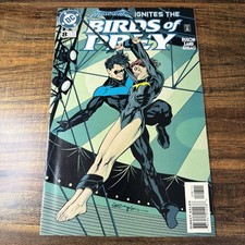Birds of Prey #8 Nightwing Batgirl Kiss DC Comics 1999