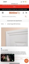 MDF ARCHITRAVE STANDARD PRE-PRIMED WHITE 3M MOISTURE RESISTANT MOULDINGS EDGINGS