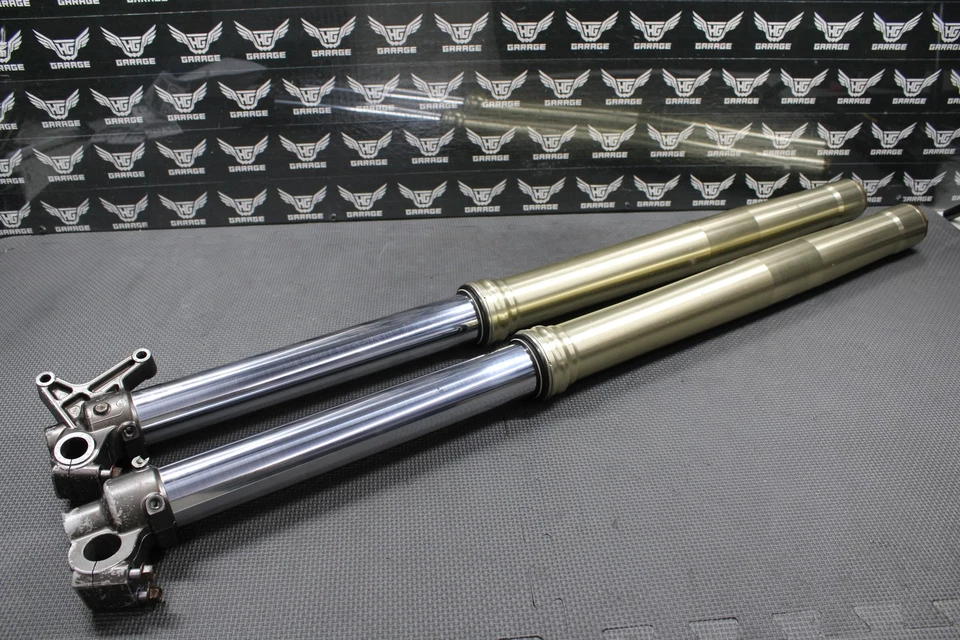 Yamaha YZ250F 2010 2011 OEM KYB SSS SUSPENSIÓN DELANTERA DERECHA IZQUIERDA HORQUILLAS AMORTIGUADORES Foto 4 de 4