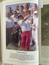 Eduardo Romero Autograph Open St Andrews 1990 ORIGINAL HAND SIGNED (NOT a print)