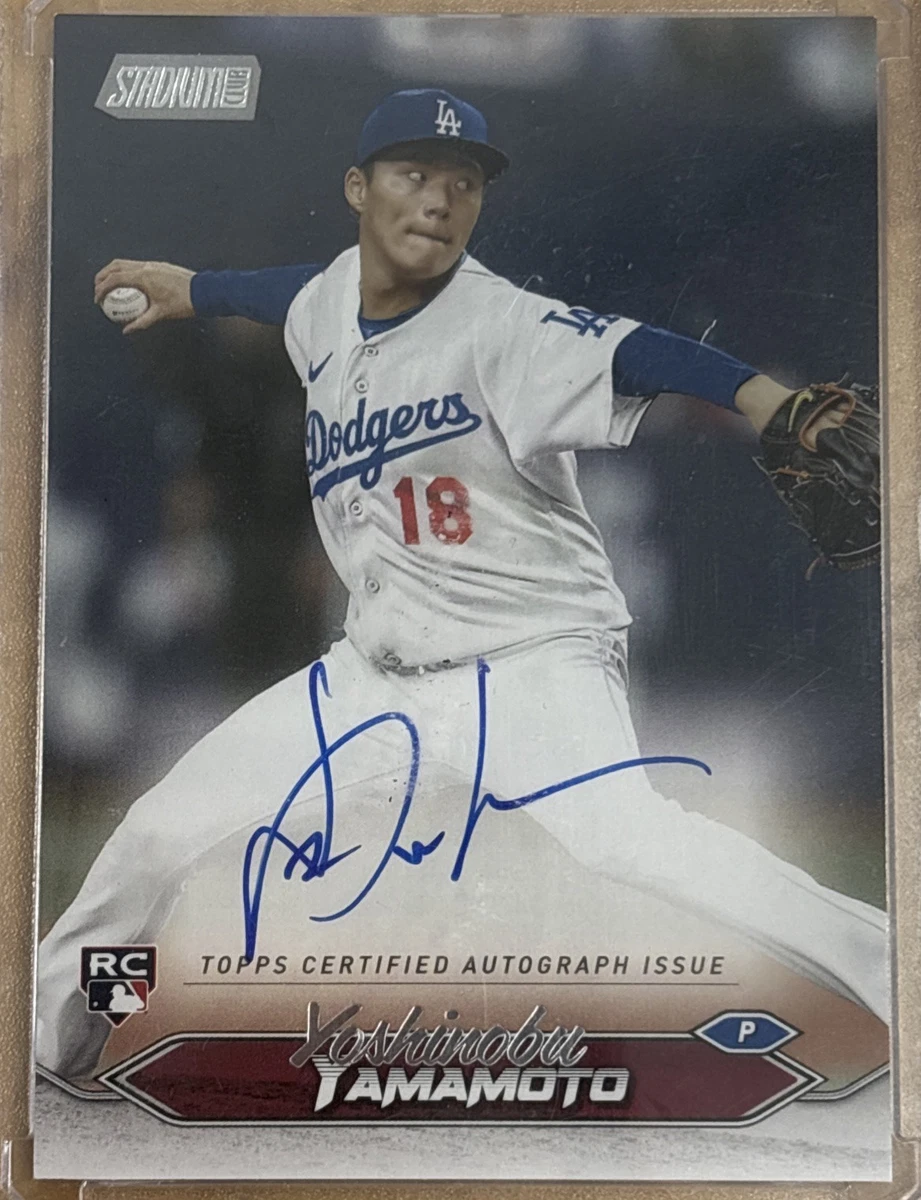 2024 Topps Stadium Club - Yoshinobu Yamamoto #SCBA-YMA for sale | eBay