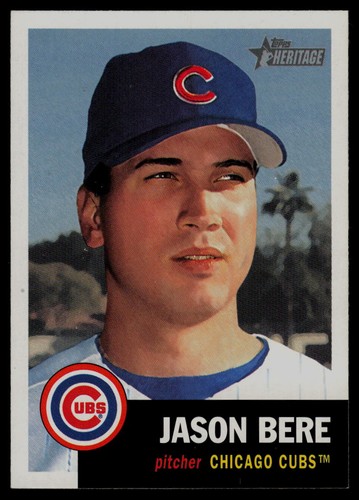2002 Topps Heritage Jason Bere #245 card