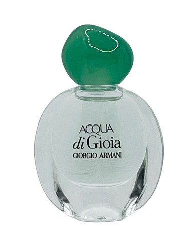 Giorgio Armani Acqua Di Gioia Eau De Parfum Mini Travel Splash 0.17oz/ 5ml New