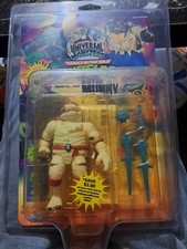 1993 Playmates TMNT Universal Monsters Raph As The Mummy MOC Glow In Dark