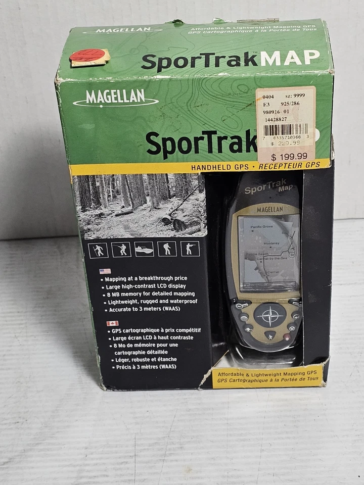 Magellan SporTrak Map Handheld GPS Reciever  980616-01 New - Image 3 of 4