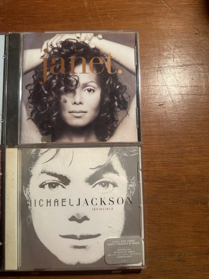 Lot Of 4 CDs ( 2 Michael Jackson, 1 Janet Jackson, And 1 Madonna) Great Music - Image 4 of 4