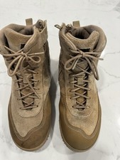 Men’s 511 Tactical Boots 6” Adv Lowe Side Zip Sz 10 Coyote Brn Law End Outdoors