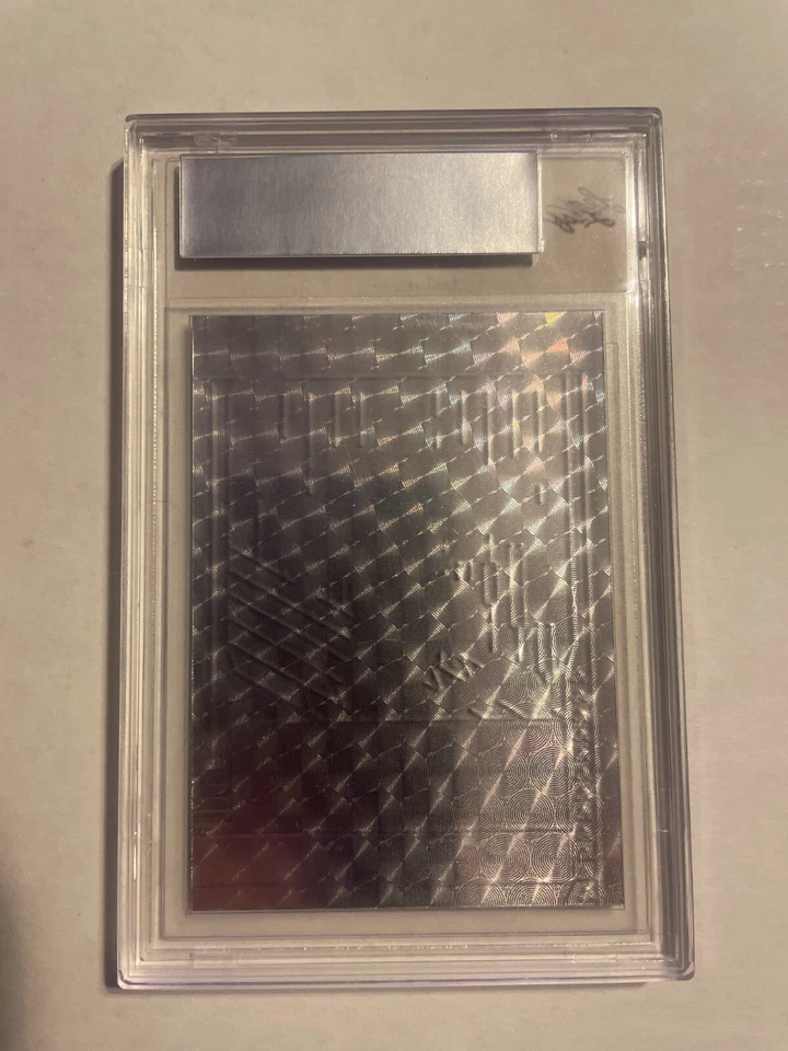 2022 Valiant Rising Stock Kenneth Walker RC Super Prismatic Gold Signatures #1/1 - Image 2 of 2