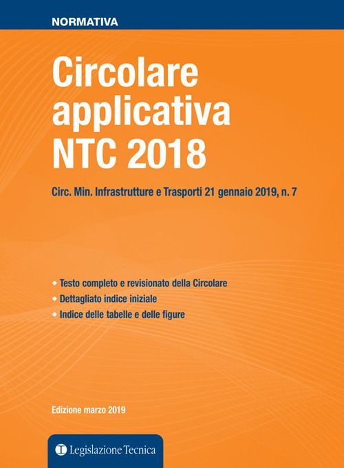 Libri Circolare Applicativa NTC 2018