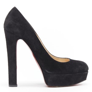 christian louboutin chunky heel