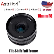 US AstrHori 18mm F8 Tilt-Shift Full Frame Ultra Wide Angle Lens for E/RF/Z Mount