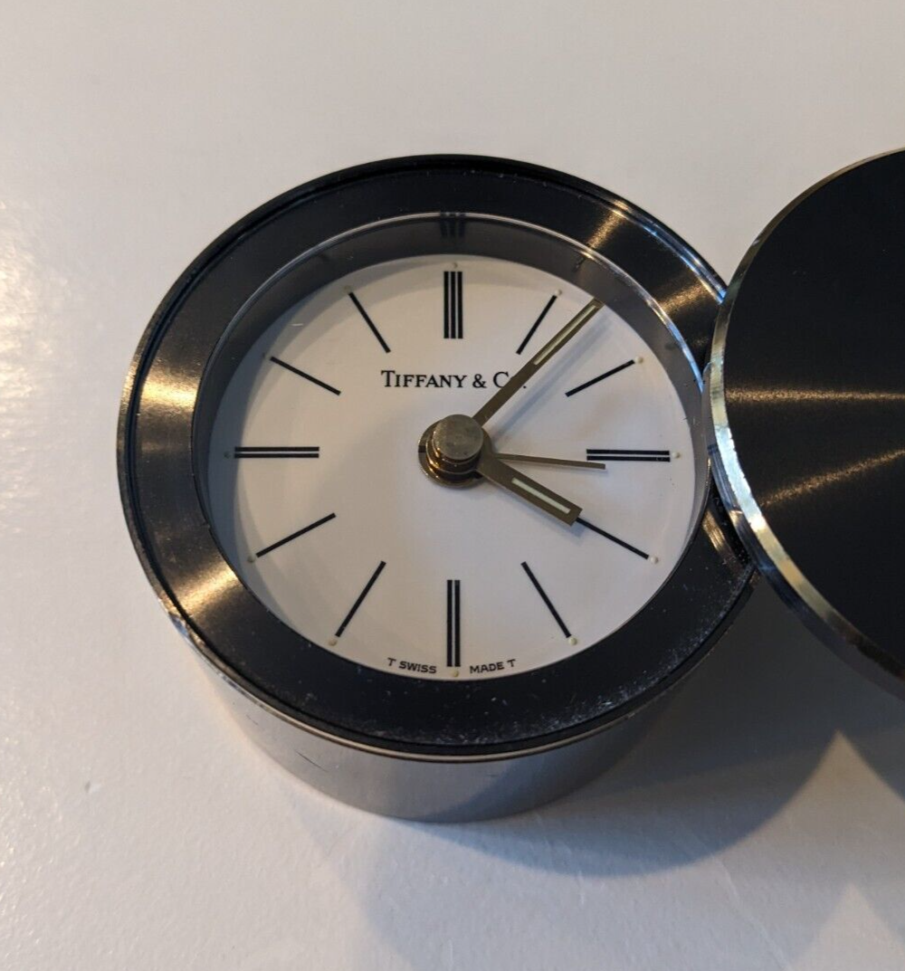 【Tiffany/ティファニー】Travel clock Tiffany & Co. 8-Day Travel Clock – Analog:Shift