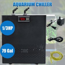 79Gal Aquarium Chiller Water Chiller for Axolotl Fish Tank Hydroponics Systems