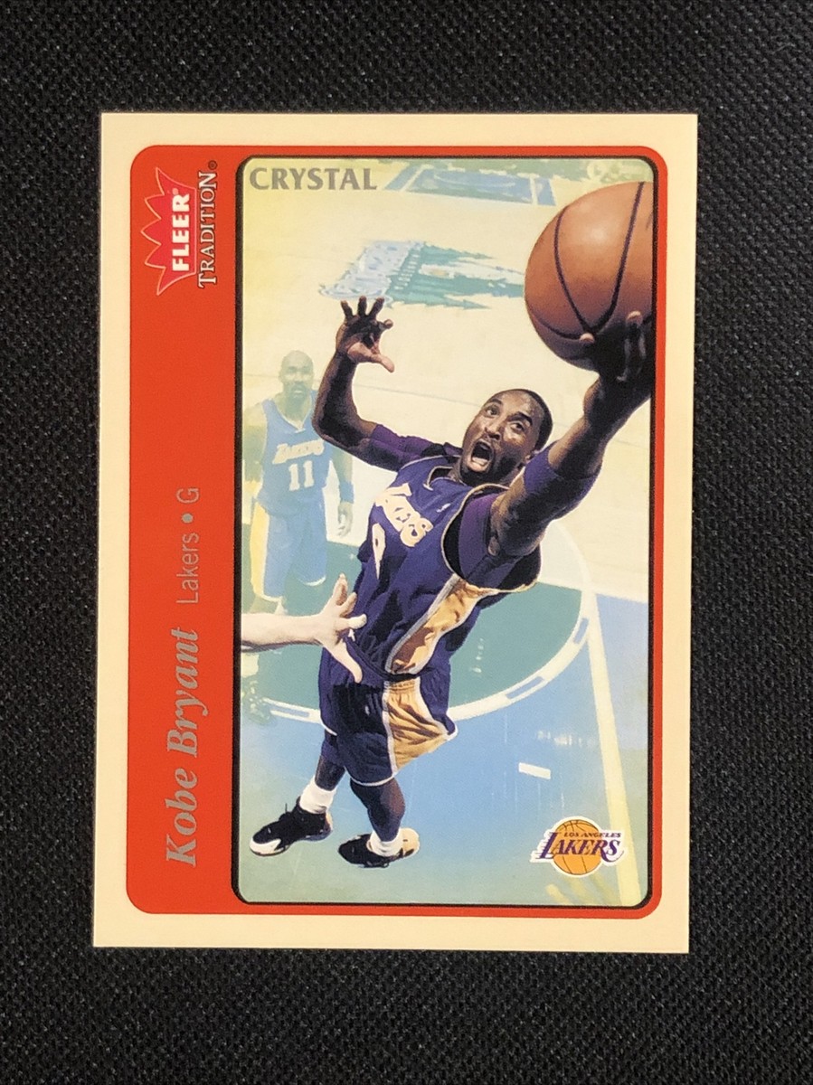 2004-05 Fleer Tradition #126 Kobe Bryant Crystal Parallel 80/150