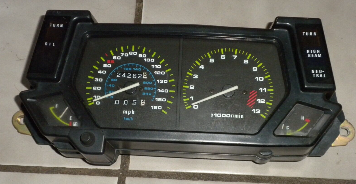 KAWASAKI 1992 ZX600C ZX600R NINJA ZX600 C GAUGE SET INSTRUMENT