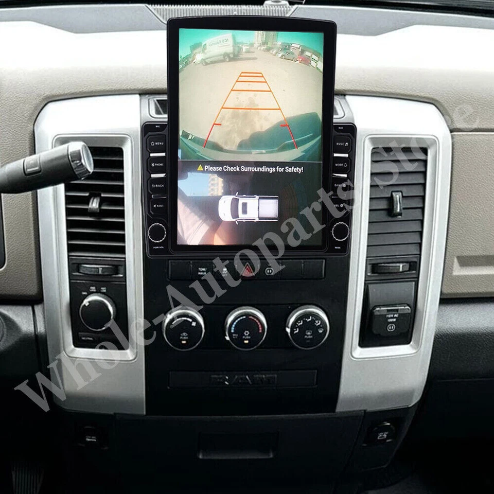 Carplay For 2009-2012 RAM 1500 2500 3500 Android 13 Car Stereo Radio Navi GPS - Imagem 3 de 4