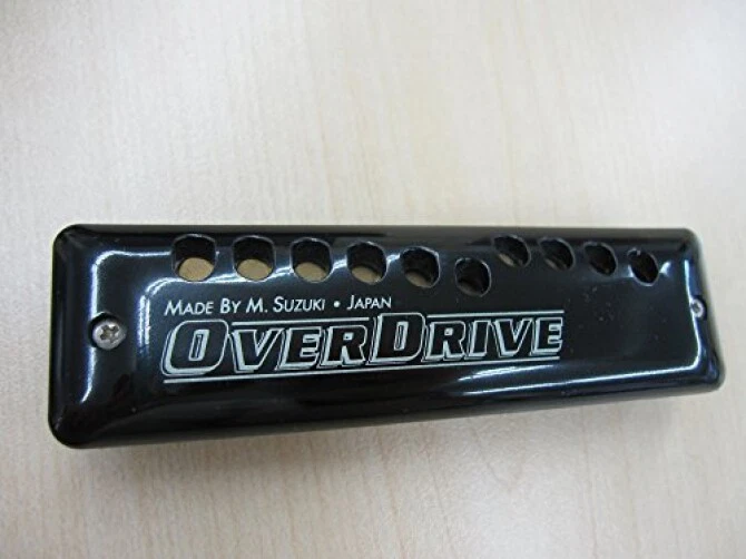 SUZUKI MR-300 Bb Llave OVER DRIVE 10 orificios armónica diatónica de Japón Foto 3 de 4