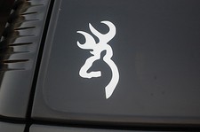 Browning Deer Vinyl Sticker Decal Bowhunting Bow Hunt Choose Size Color V250