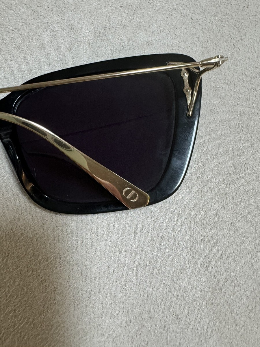 DIOR Butterfly Sunglasses MISSDIOR B5F 56mm Black/Blue Solid