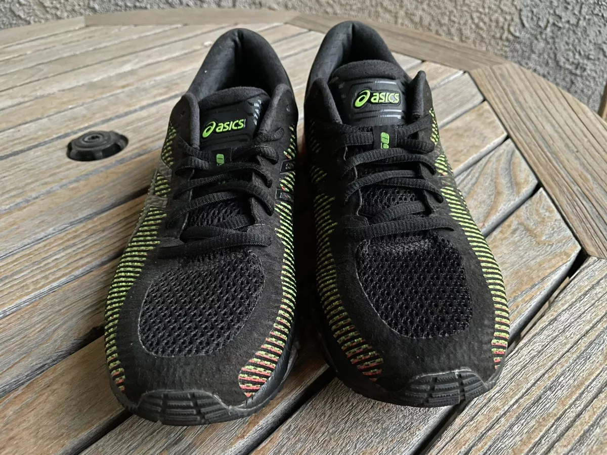 Asics Womens Gel Quantum 360 T6G6N Black Green Orange Running