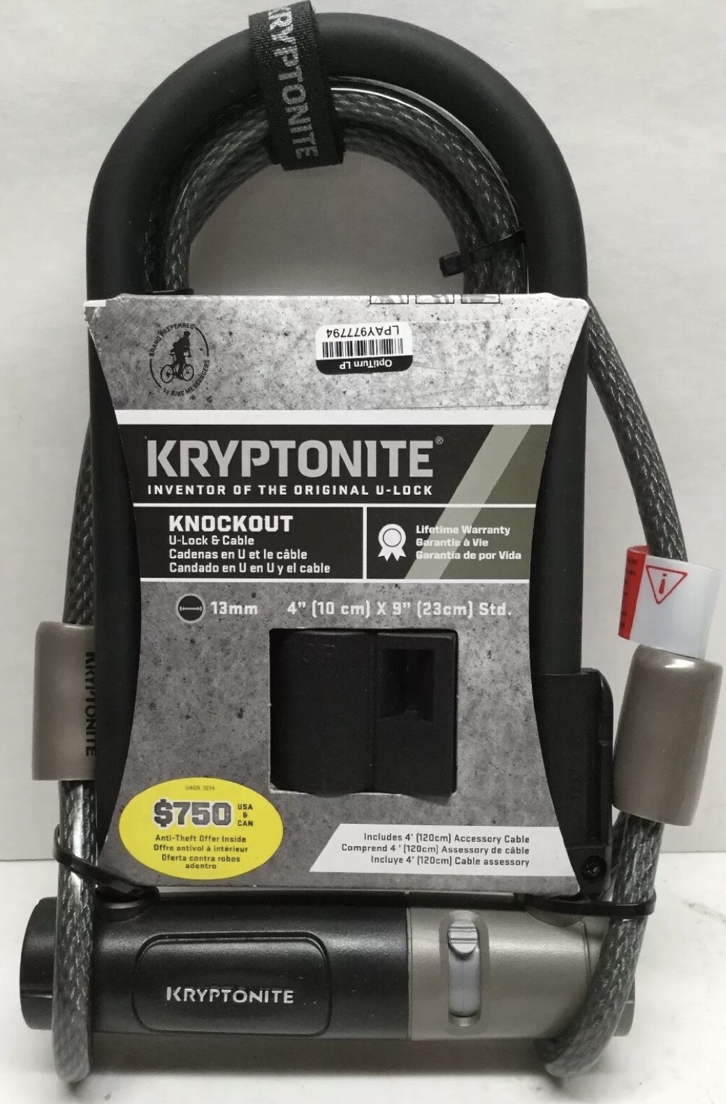 kryptonite knockout lock