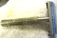 1960 ad Gillette Flare Tip Super Speed Double Edge Safety Razor F3 shaving vtg