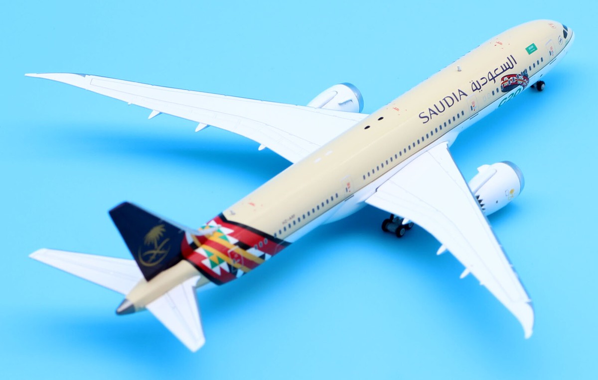 JC Wings 1:400 サウディア B787-9 HZ-ARF G20 JC Wings 1:400 Saudi Arabian Airlines G20 B787-9 Diecast
