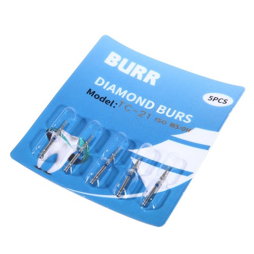 5 pcs Zahnarzt Diamant Bohrer Schleif Fräs Präparation Dental High speed Turbine - Bild 233 von 757