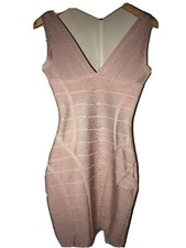 Blush/Nude Bodycon Dress - House Of CB London