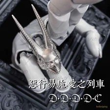 JoJo's Bizarre Adventure Funny Valentine D4C 925 Silver Cosplay Ring Adjustable