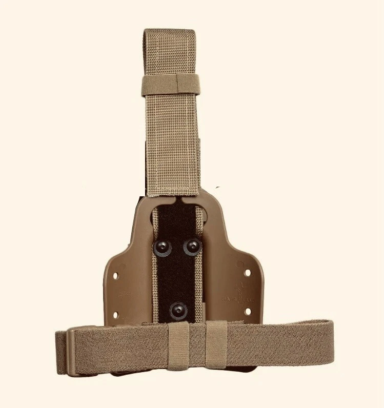 Safariland 6004ss Holster Single Strap Shroud Tan Used - Image 3 of 4