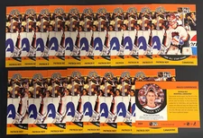 (20) Lot 1990-91 Pro Set Patrick Roy Montreal Canadiens #359 All-Star Pack Fresh