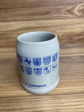 Lufthansa Airline Vintage German Stoneware Be...