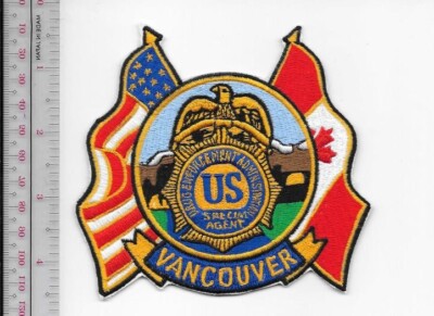 DEA USA Drug Enforcement Administration Winter Olympic 2010 Vanco vel NO TARIFF