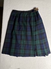 Scottish Traditional Black Watch Kilt Tartan 30 Inch Waist 27  Length