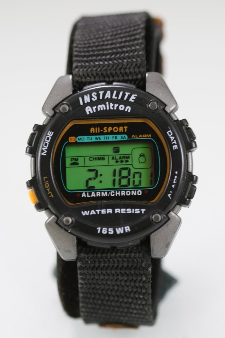 Hourly Chime Armitron Instalite Watch Instructions 165 Wr Armitron