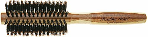 Olivia Garden Healthy Hair Spazzola Termica Rotonda in Bambù con setole (o2z)