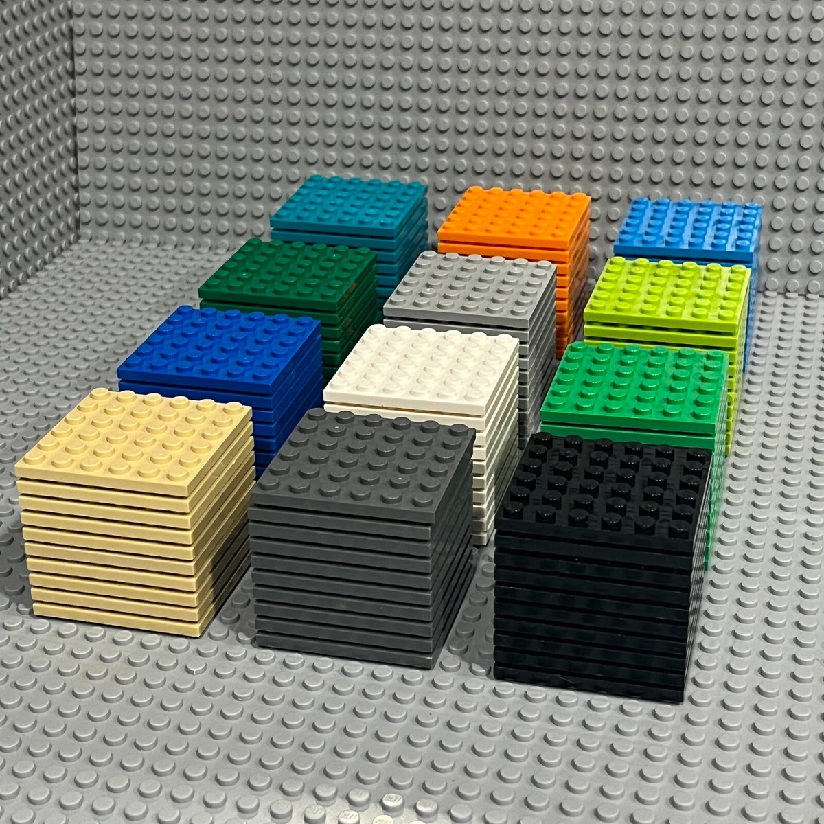 Lego Plates 6X6 (3958) Lot of 10 - You Pick The Color & Quantity 