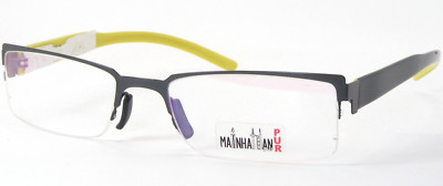 Mainhattan by AVM 8223 32 Dark Grey RARE EYEGLASSES TITANIUM 50-19-140 (NOTES)
