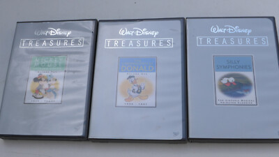 Walt Disney TREASURES  3 DVD Boxen 