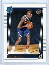 2021-22 Panini Donruss Bones Hyland Rated Rookie RC #244 Denver Nuggets