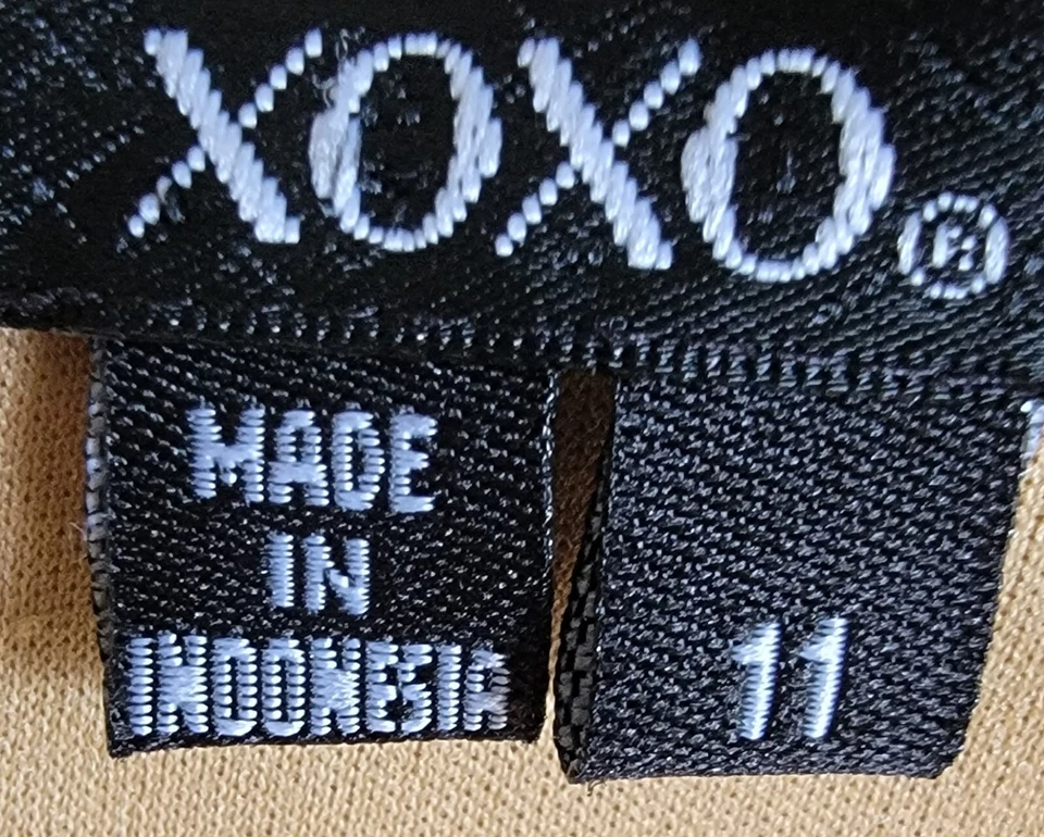 Vestido XOXO Juniors para mujer talla 11 dorado Foto 2 de 4