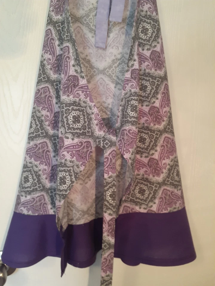 NUEVO Delantal cosido a mano para mujer - se adapta a tallas medianas, grandes, XL, XXL Foto 3 de 3